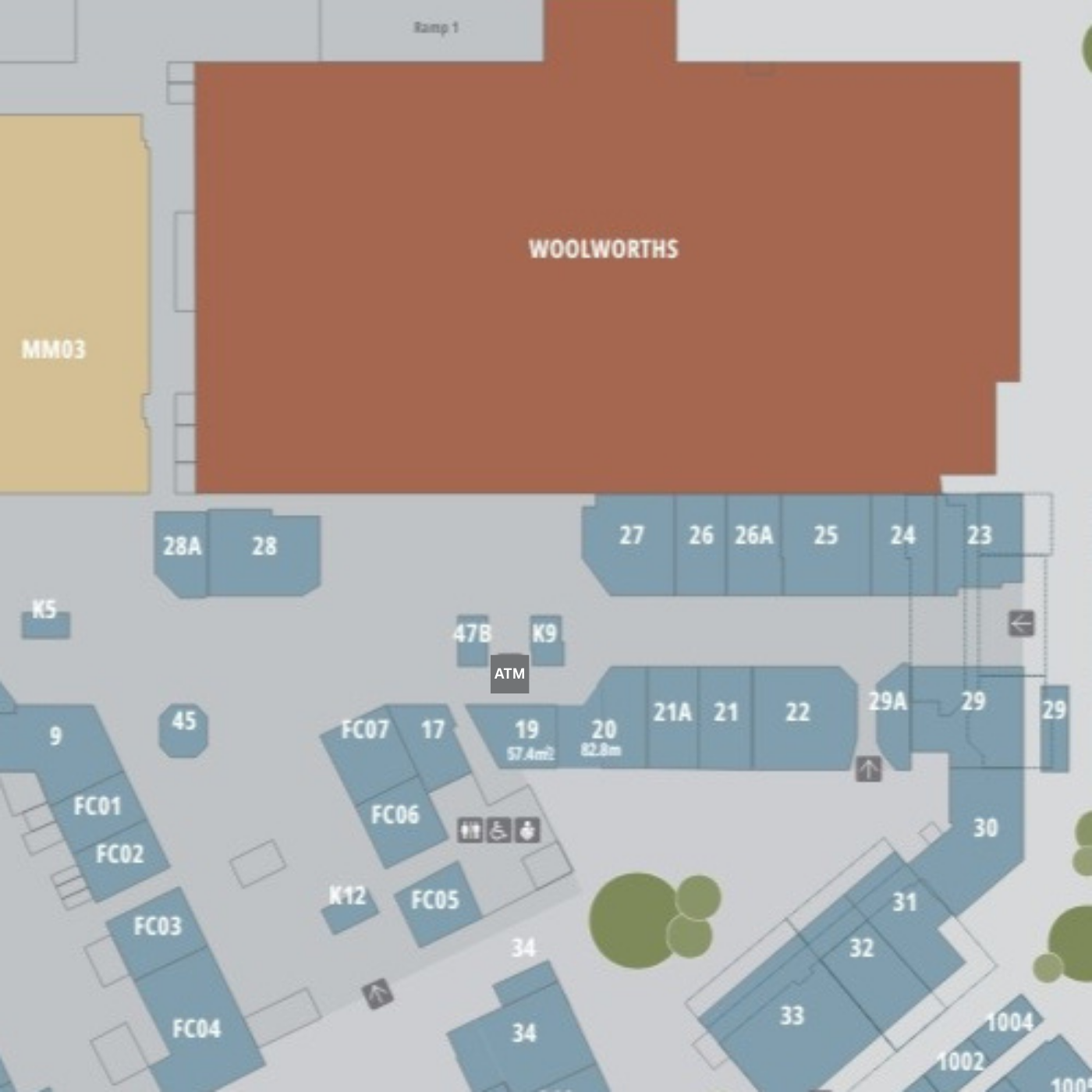 see centre map