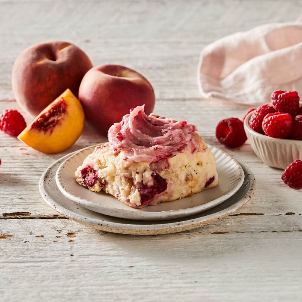 Scones 2025 - Iced Raspberry _ Peach Scone - Social Media Tile - 1200 x 1200px (2)